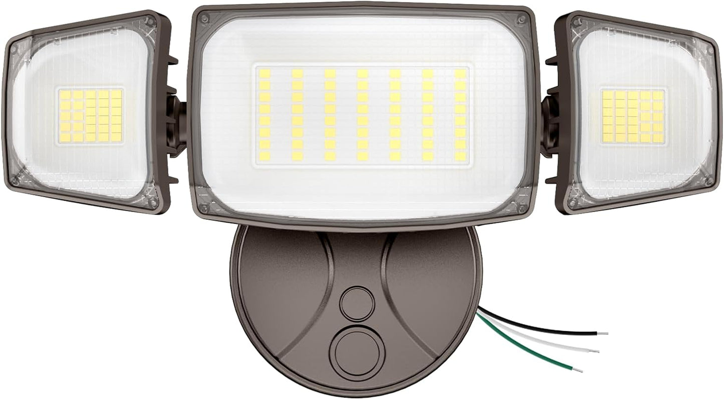 Olafus 80W 3 Heads LED Security Lights