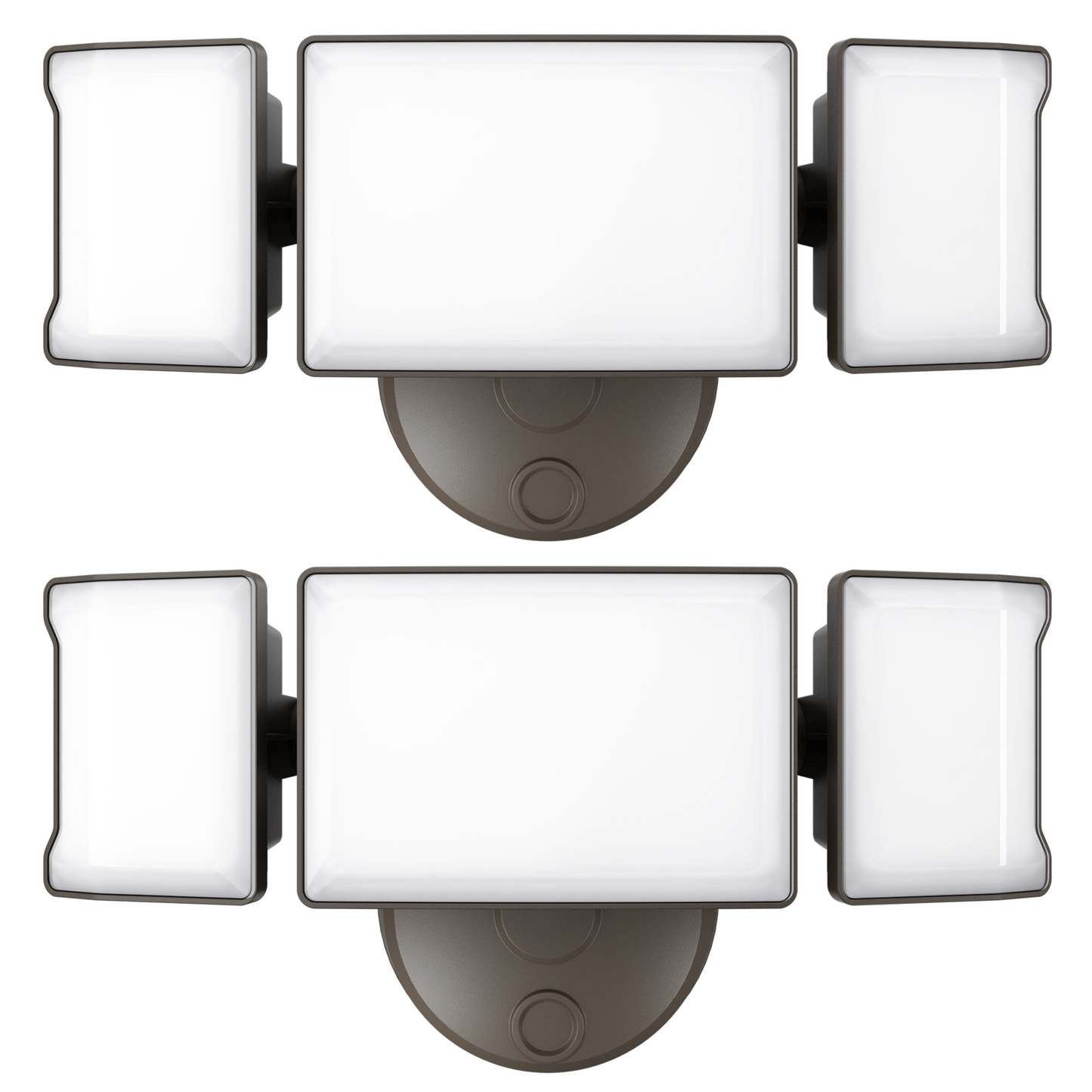 Olafus 60W Outdoor LED Security Light Brown 2 Pack