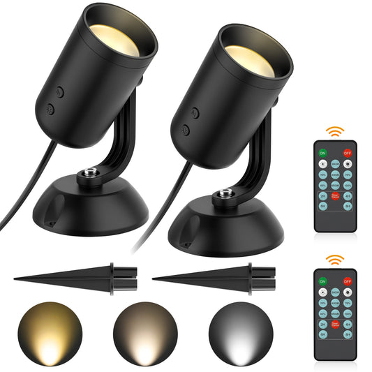 Olafus Plug In Indoor LED Spotlights 2 Pack