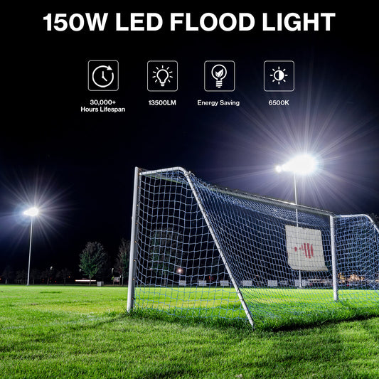 Olafus 150W Outdoor LED Flood Light for Outdoor