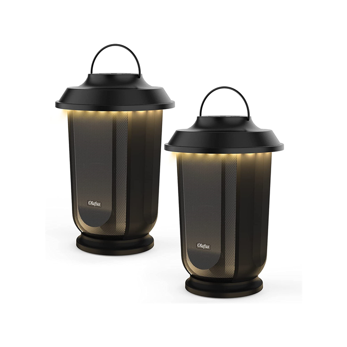 Outdoor lights discount with bluetooth speakers