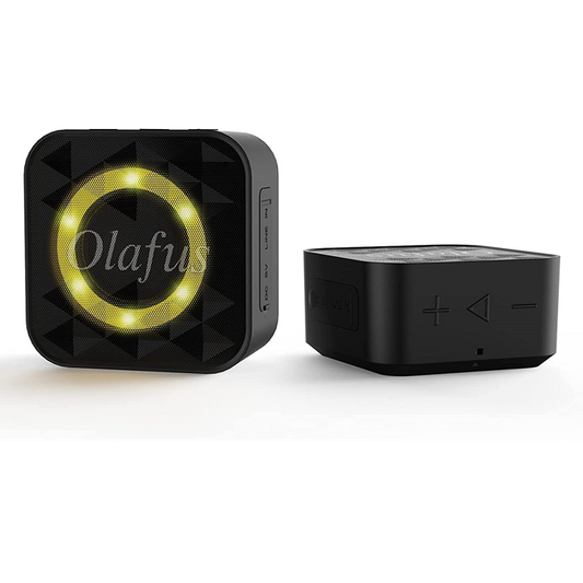 olafus waterproof bluetooth speaker color changing light