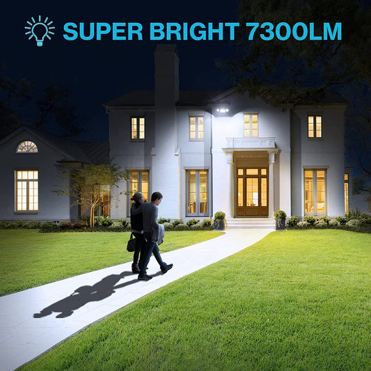 Olafus 80W Motion Sensor LED Security Light