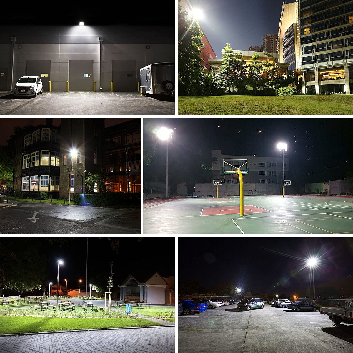 Olafus 100W LED Flood Light 2 Pack