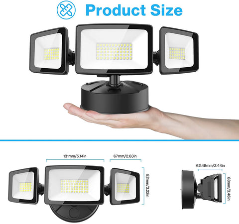 OLAFUS Outdoor LED Security Lights
