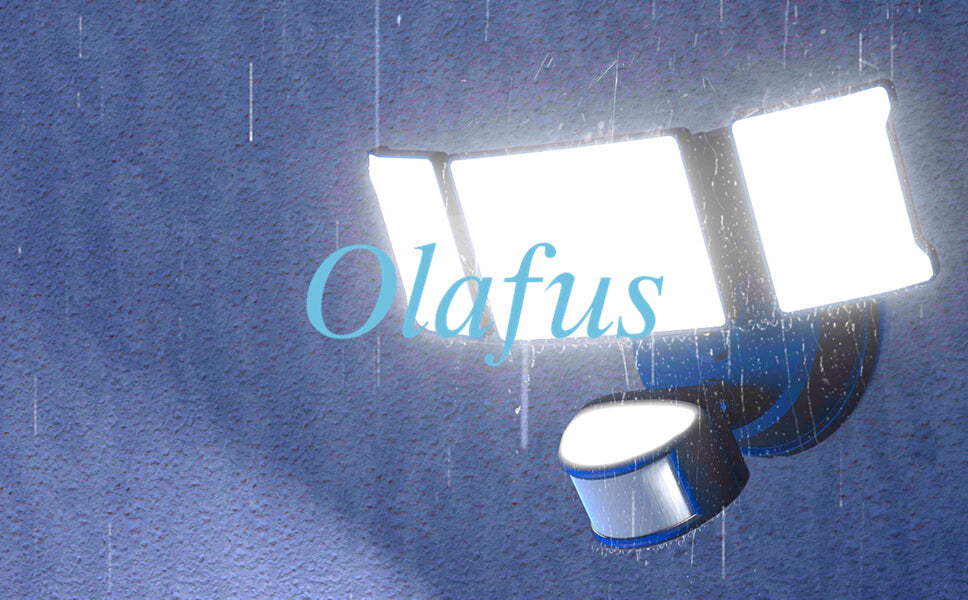 Brand New Product - Olafus 55W 3-in-1 LED Security Lights