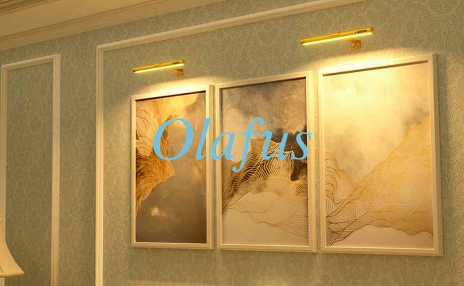 Modern Art Lighting Upgrade - Olafus' Latest Wireless Dimmable Art Painting Light
