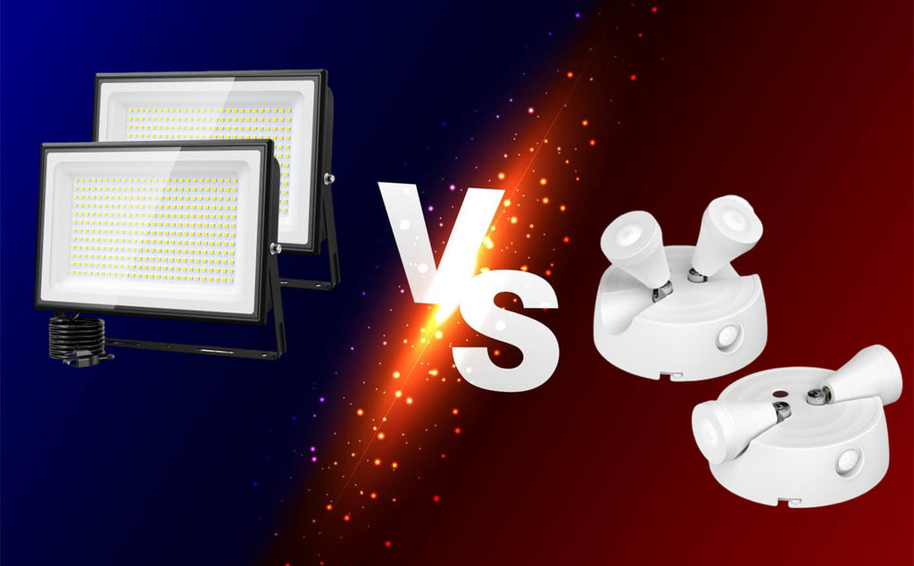 Spotlights vs. floodlights - Which Outdoor Lighting Solution Do You Need?