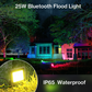 Olafus 50W Bluetooth RGB LED Flood Light
