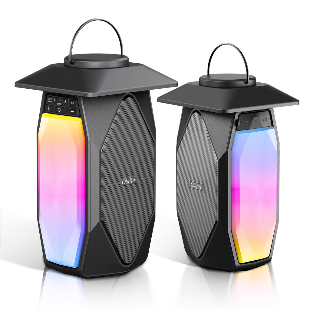Olafus Wireless Outdoor RGB Bluetooth Speakers