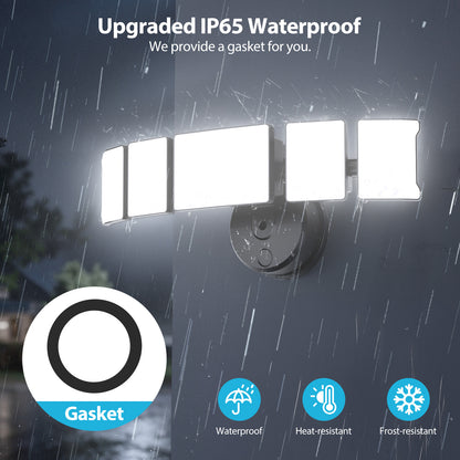 Olafus 5 Heads 180W LED Security Lights