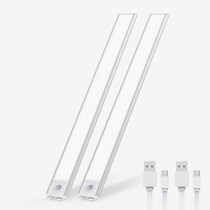 Olafus Motion Sensor Rechargeable Under Cabinet Light - 2 Pack