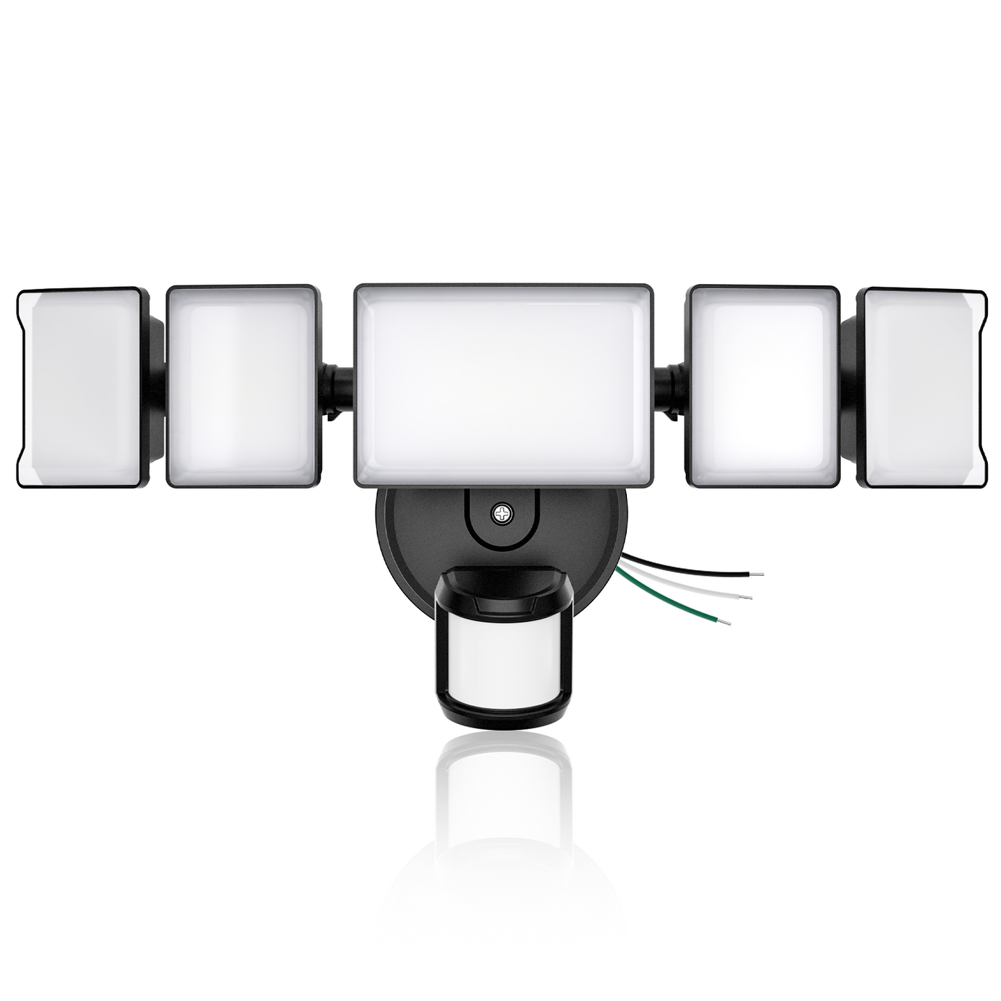 Olafus 18000LM 5 Heads Motion Sensor & Dusk to Dawn Lights