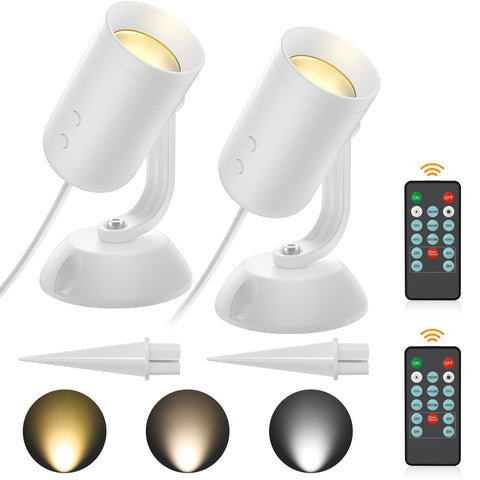 Olafus Plug In Indoor LED Spotlights 2 Pack
