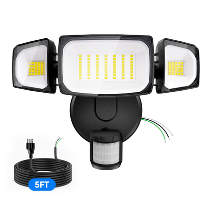 Olafus 80W Hardwired Motion Sensor Security Lights