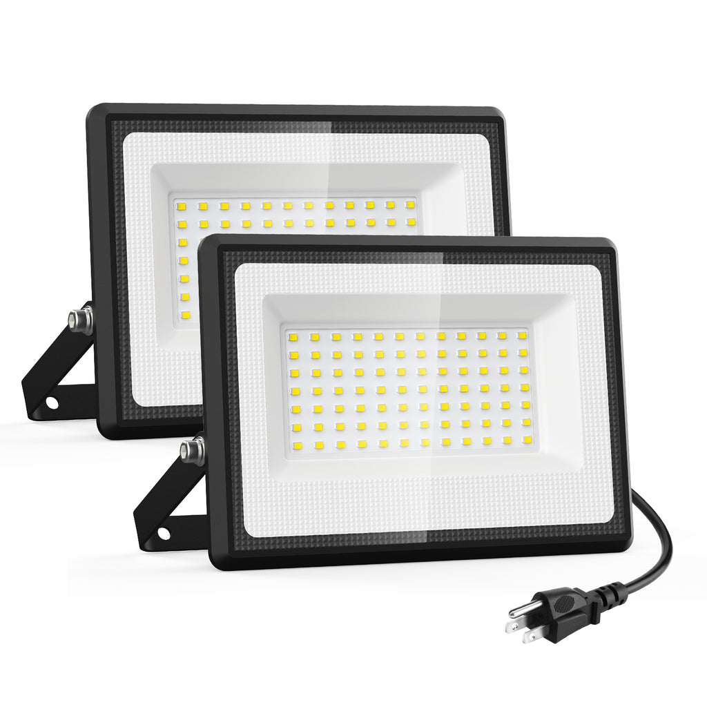 Olafus 50W LED Flood Lights with Plug