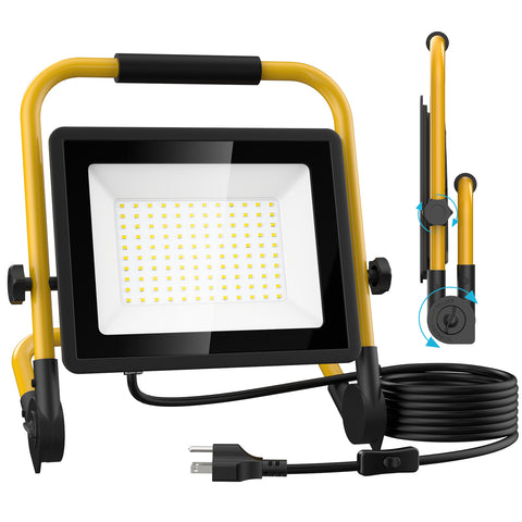 Olafus 100W 10000LM Portable LED Work Light