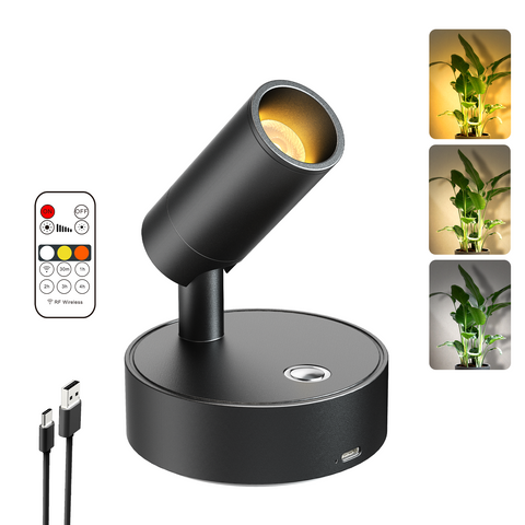 Olafus LED Rechargeable Battery Spotlight with Remote