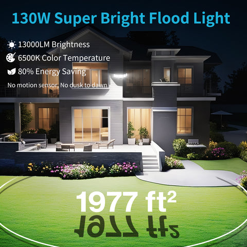 Olafus 5 Heads 130W LED Security Light