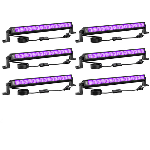 Olafus LED Black Light Bar with Plug