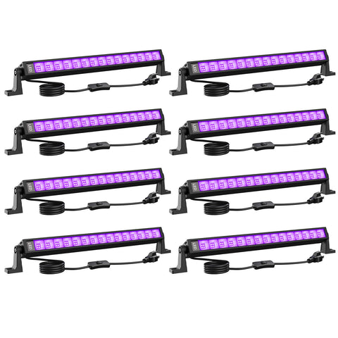 Olafus LED Black Light Bar with Plug