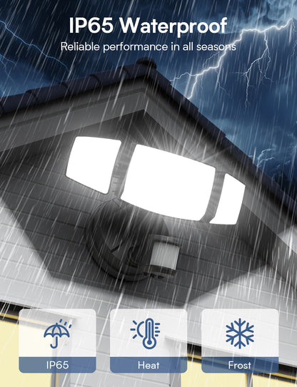 Olafus 80W Motion Sensor LED Security Lights