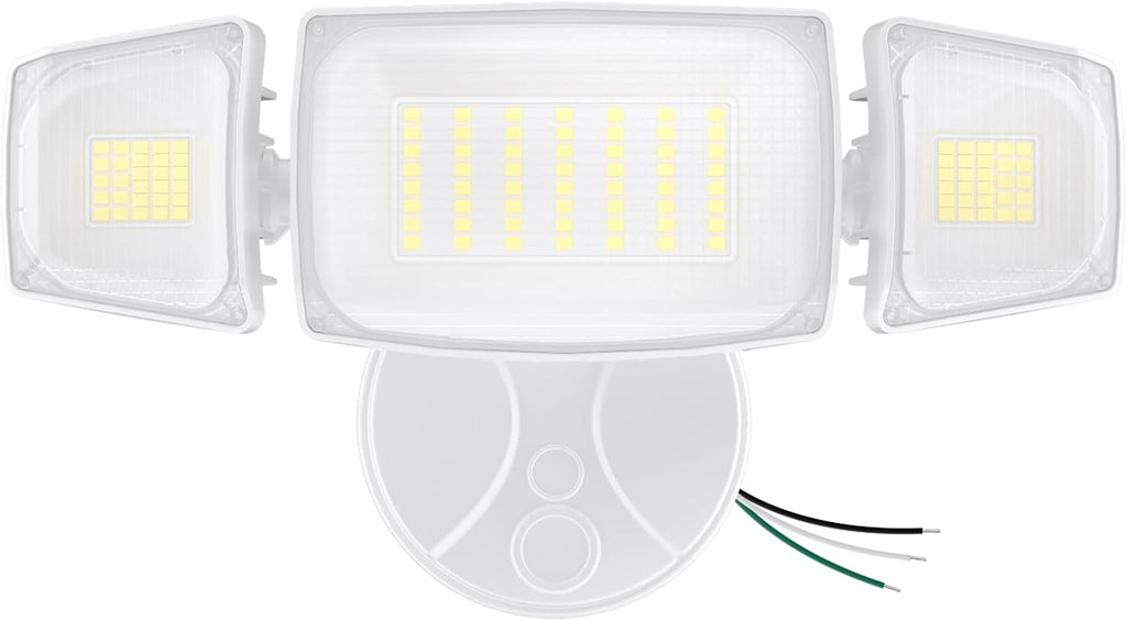 Olafus 80W 3 Heads LED Security Lights
