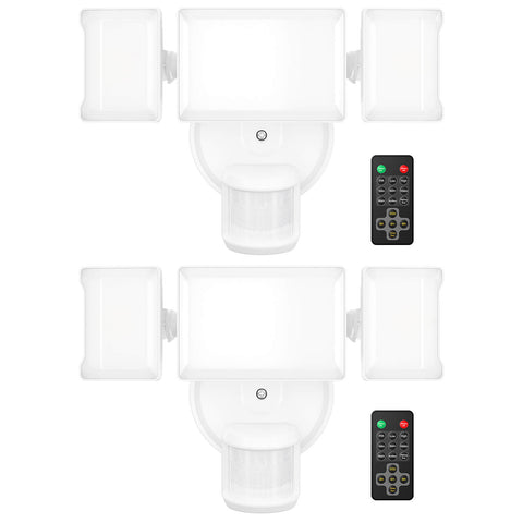 Olafus 55W Motion Sensor and Dusk to Dawn LED Security Light with Remote