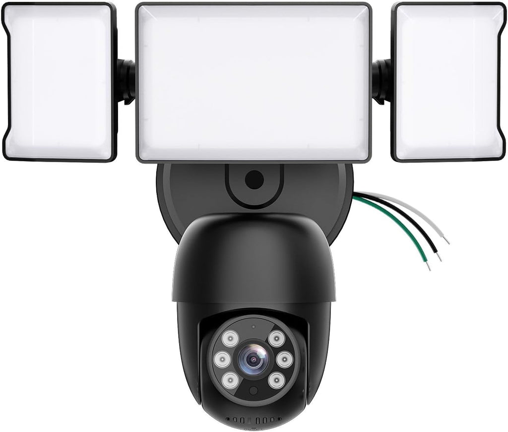 Olafus 55W Outdoor Motion Floodlight Camera