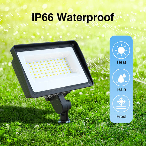 Olafus 65W Knuckle Mount LED Flood Light