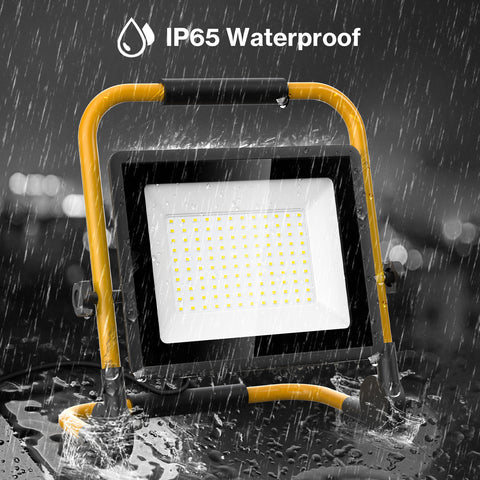 Waterproof Olafus 100W 10000LM Portable LED Work Light