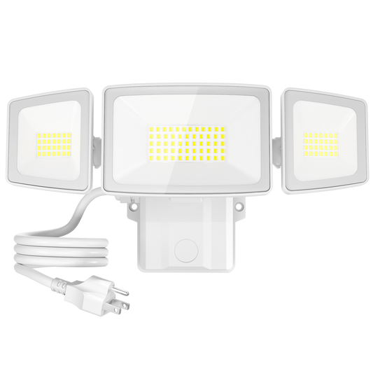 Olafus 55W Outdoor LED Security Light with Plug