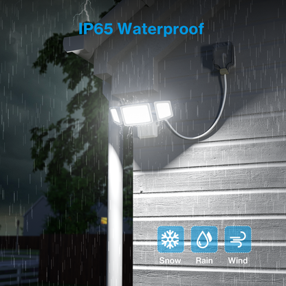 Olafus 55W Outdoor LED Security Light with Plug