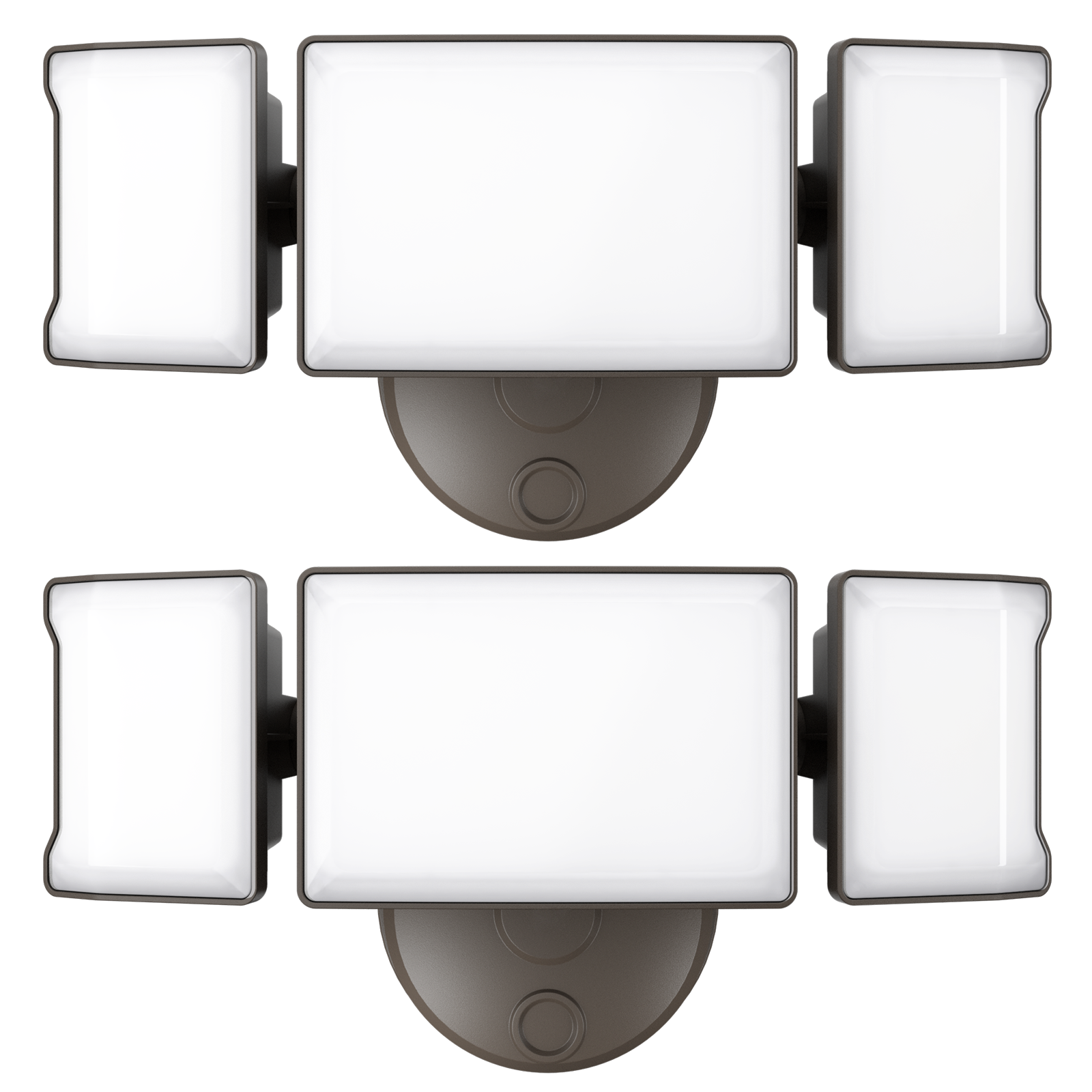 Olafus 60W Outdoor LED Security Light Brown 2 Pack