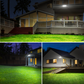 Olafus 55W Dusk to Dawn LED Security Light for Outdoor