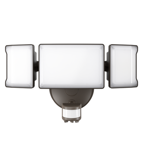 Olafus 65W Motion Sensor LED Outside Light Brown