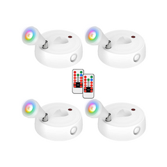 RGB LED Accent Lights 4 Pack
