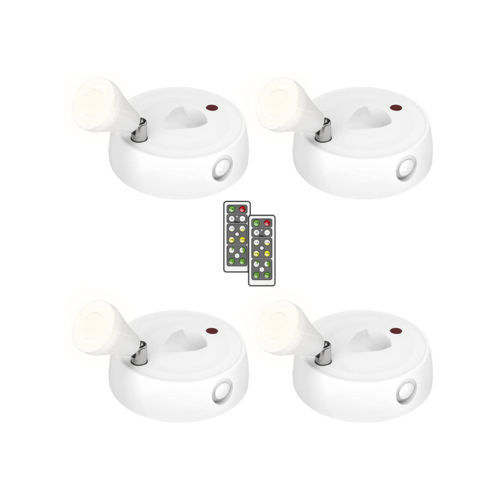OLAFUS Daylight White Accent Lights 4000K  4 Pack