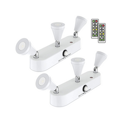 Olafus 3 Heads 2700K LED Accent Lights 2 Pack