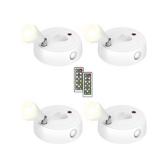 Olafus 2700K LED Accent Lights 4 Pack