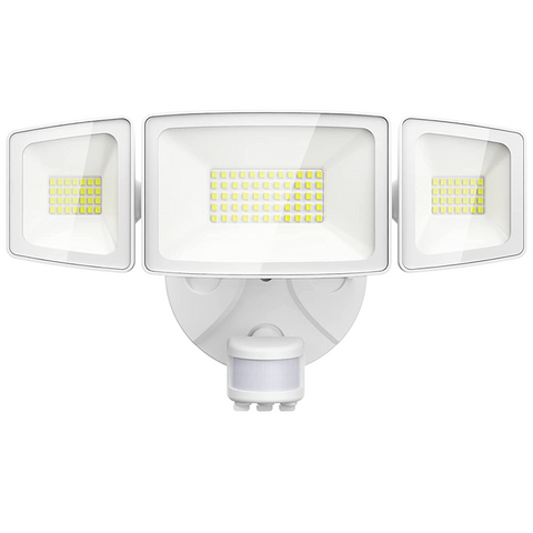 OLAFUS 55W Motion Sensor Security Light White