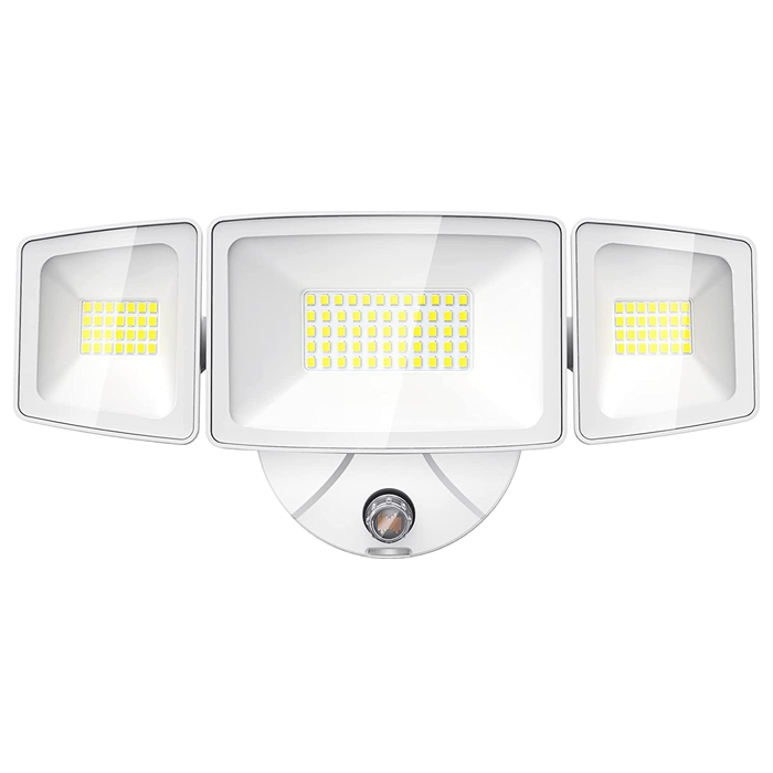 OLAFUS Dusk to Dawn Security Flood Light White