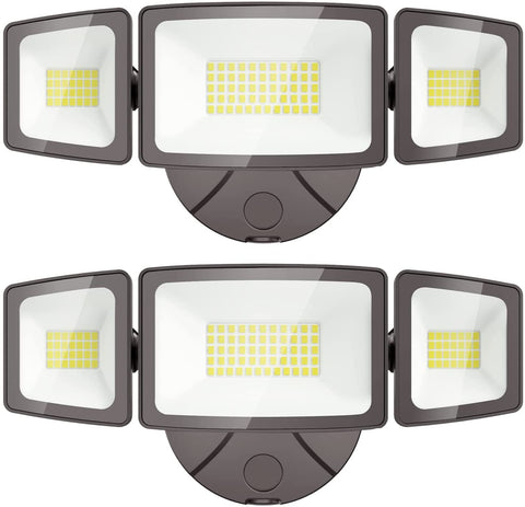 Olafus 55W LED Security Light Brown 2 Pack
