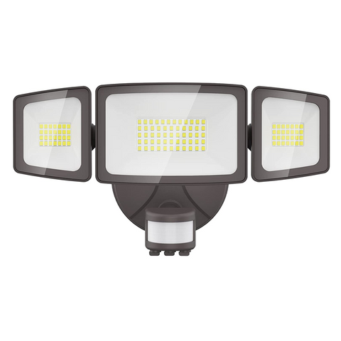 Olafus 55W Motion Sensor LED Security Light Brown
